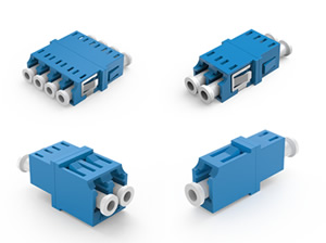 LC Adapter, Simplex/ Duplex LC Fiber Optic Adapter